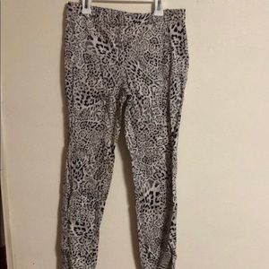 Animal print pants
